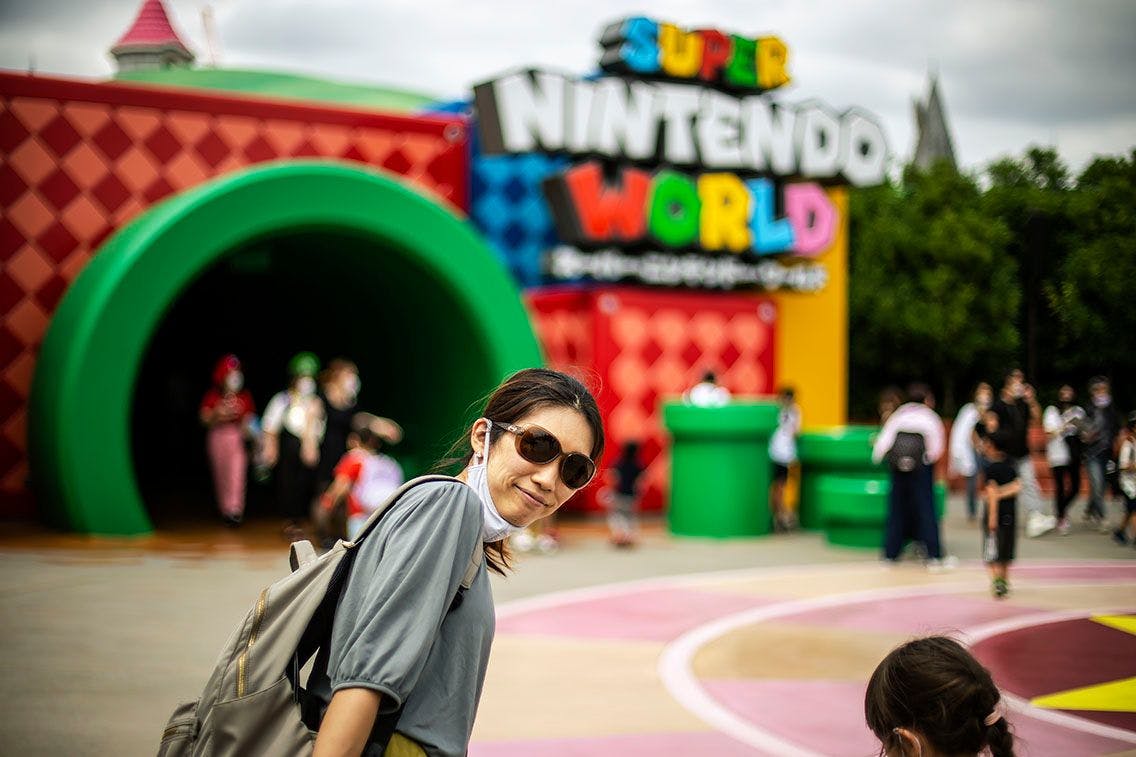 The entrance to Super Nintendo World. Photo source: James Saunders-Wyndham