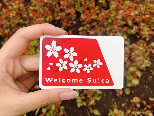 The Welcome Suica card available for purchase at Narta Airport & Haneda Airport.