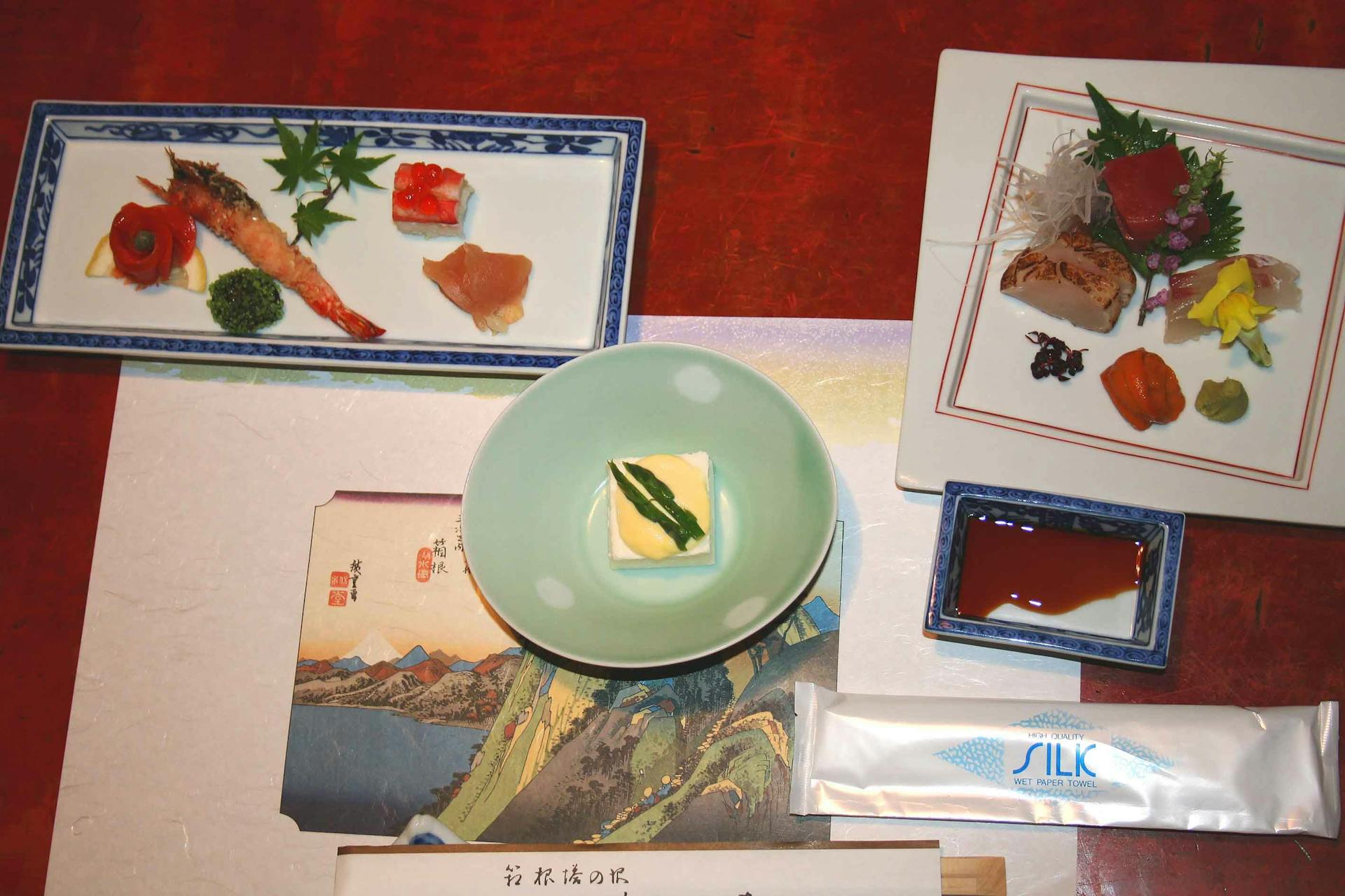 Kaiseki - A 7-course meal at a ryokan in Hakone. Photo source: James Saunders-Wyndham