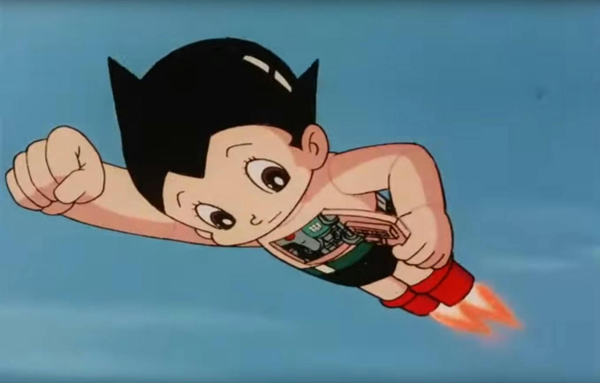 The classic Japanese anime, "Astro Boy" by Osamu Tezuka.