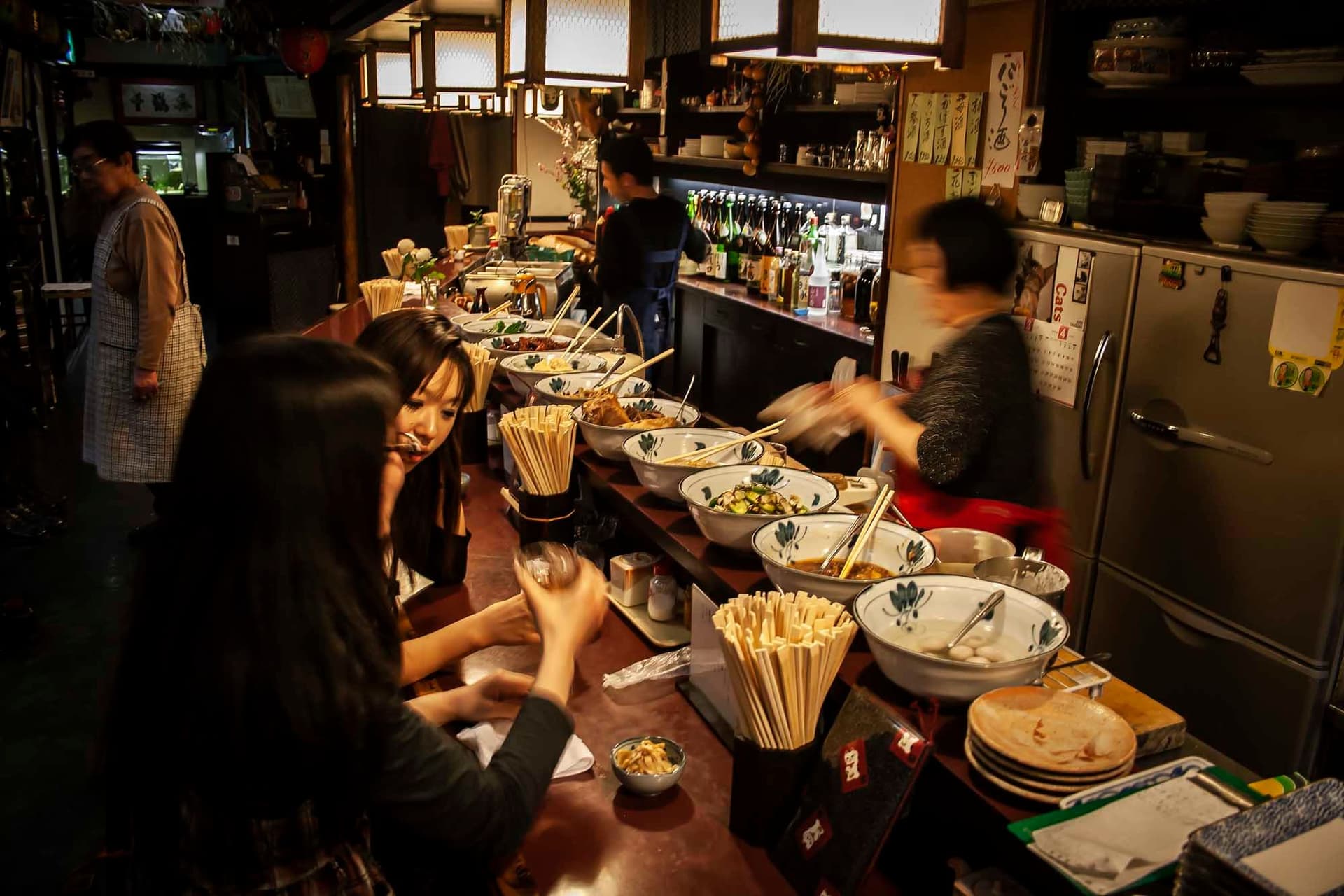 A traditional Japanese izakaya. Many jobs are opening up in these 'traditional Japanese pubs'. Photo source: James Saunders-Wyndham